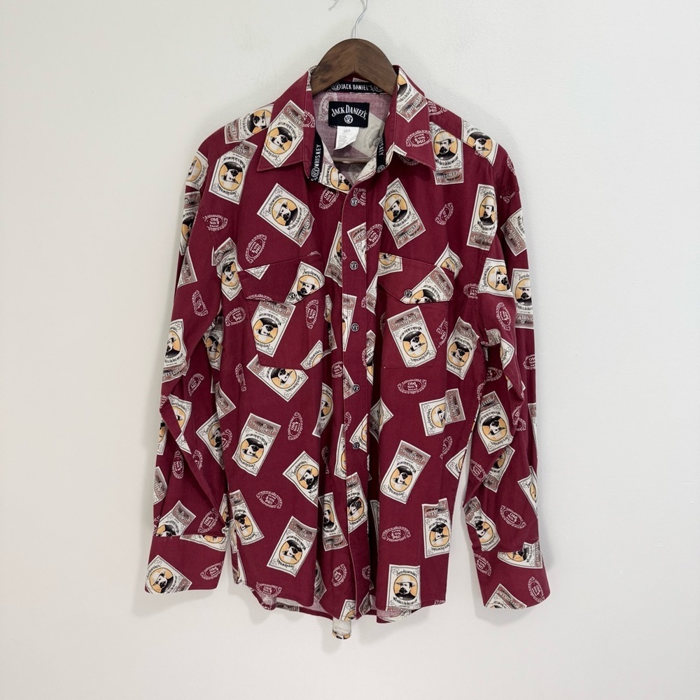 Vintage Jack Daniels Button Down Shirt